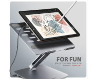 Axagon HMC-STND USB-C 5Gbps ALUMINUM STAND & HUB 7in1 - 1353487 - zdjęcie 6